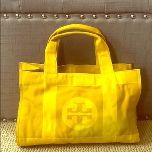 Tory Burch used canvas tote bag
